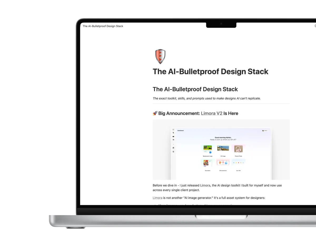 The AI-Bulletproof Design Stack