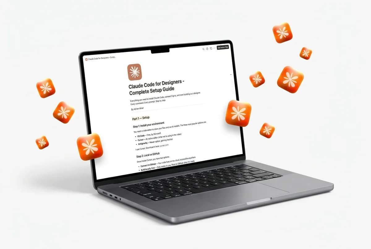 Claude Code for Designers - Complete Setup Guide