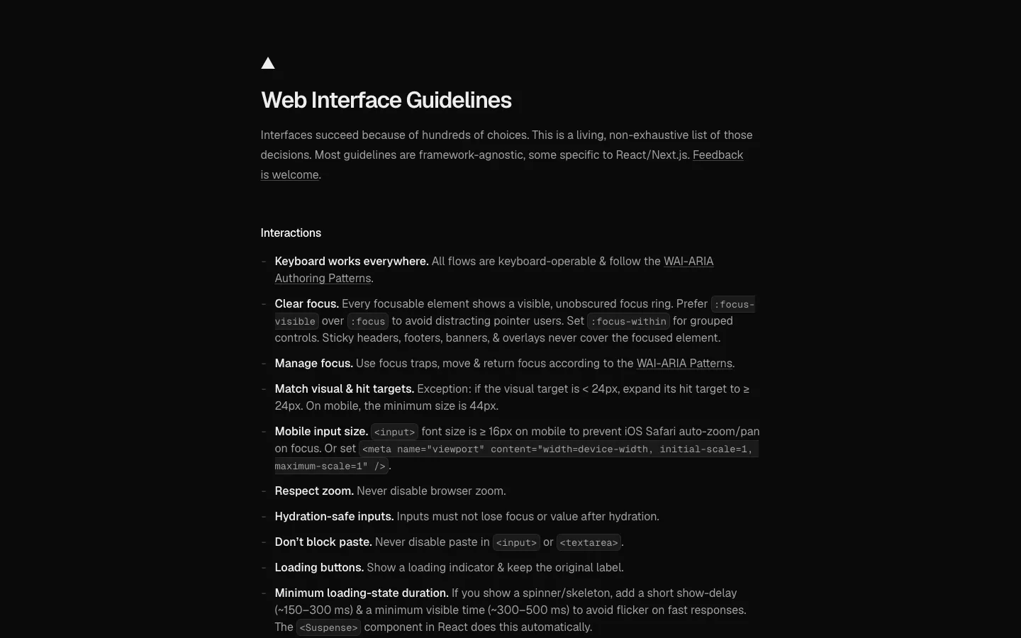 Web Design Guidelines skill
