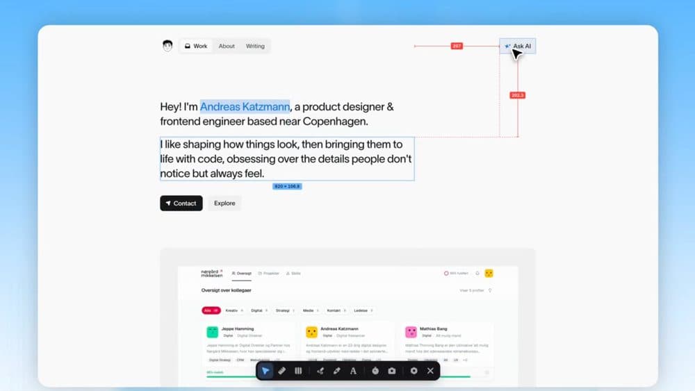 Squints measuring a live website